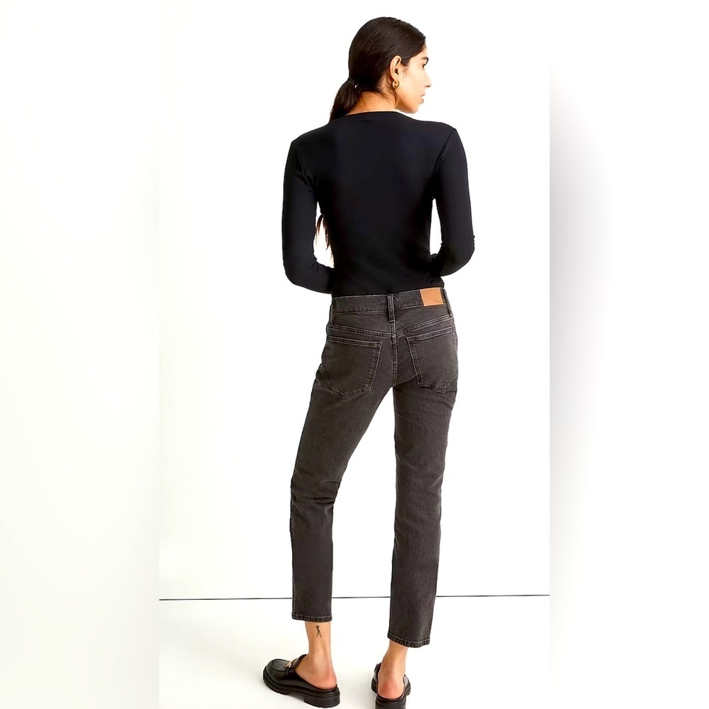 NEW MADEWELL- The Perfect Vintage Low Rise in Black - Picture 2 of 9